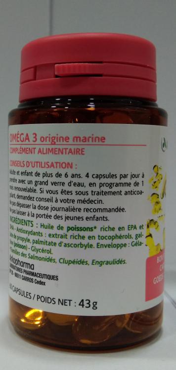 Arkocaps Omega 3 Origine Marine